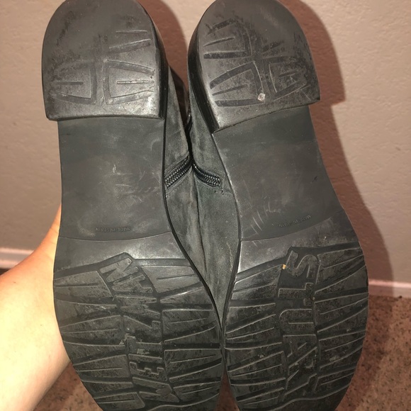 Stuart Weitzman Suede Over the Knee Boots 10 1/2 - Picture 5 of 7